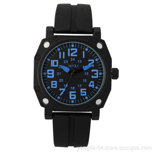 Silicone Sports Men Watch